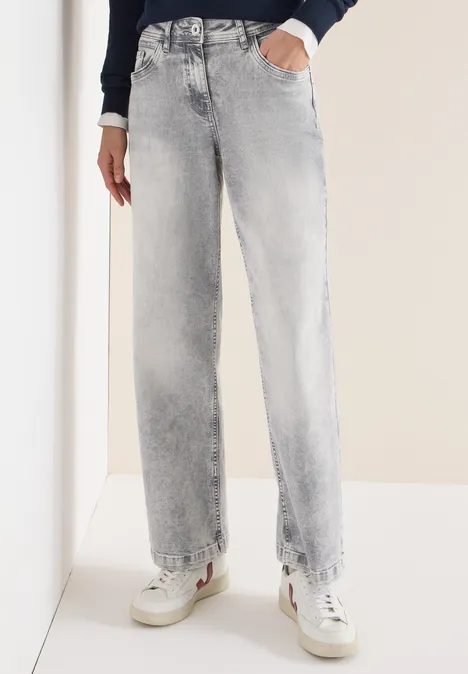 Wide Leg Jeans light grey wash Wide Leg Jeans light grey wash