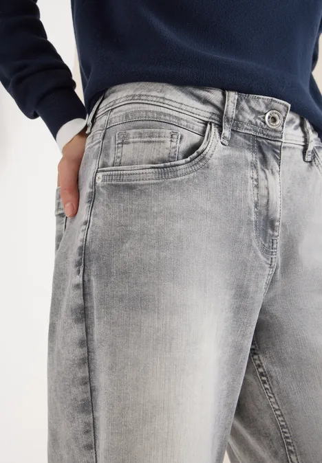 Wide Leg Jeans light grey wash Wide Leg Jeans light grey wash