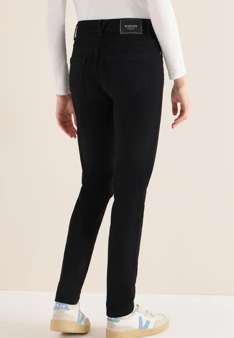 Jeansy Casual Fit Black