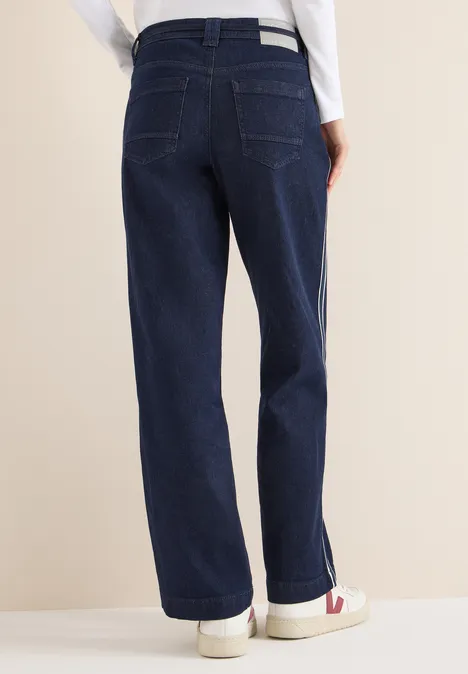 Jeans mit Gallonstreifen rinsed wash Jeans mit Gallonstreifen rinsed wash