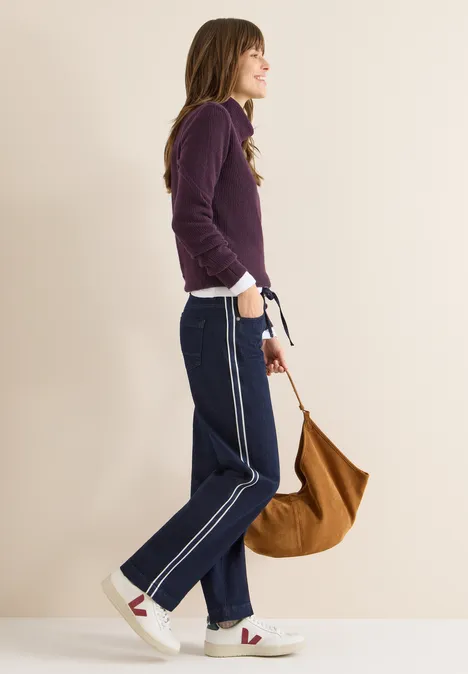 Jeans mit Gallonstreifen rinsed wash Jeans mit Gallonstreifen rinsed wash