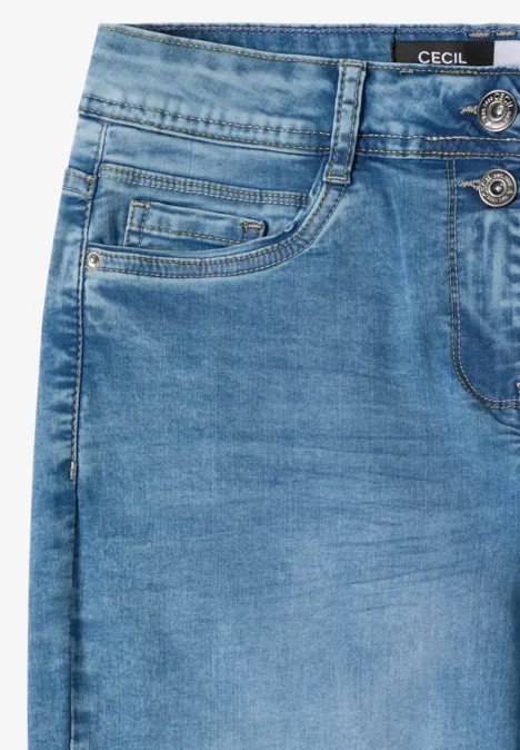 Wide Legs Jeans light blue washed