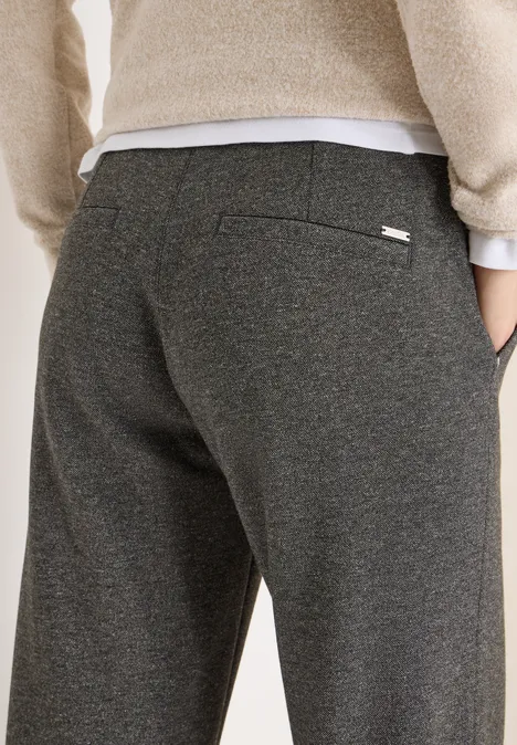 Two-Tone Melange Hose raw khaki