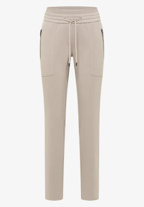 Casual Fit Hose urban taupe melange