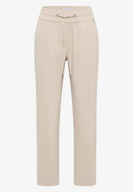 Pantalon Mid Waist Slim Leg en Casual Fit grain beige Pantalon Mid Waist Slim Leg en Casual Fit grain beige