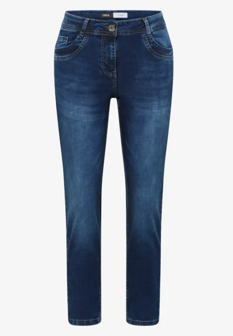 Slim Legs Jeans Dark blue wash Slim Legs Jeans Dark blue wash