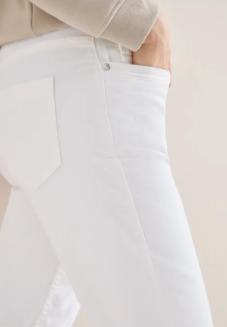 Slim Legs Jeans White