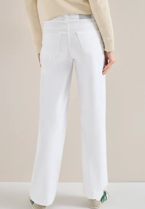 Wide Leg Jeans White Wide Leg Jeans White