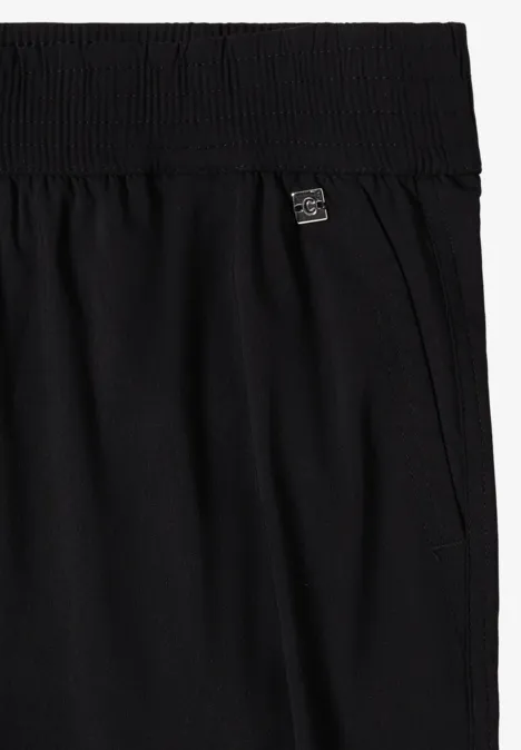 High Waist Wide Leg Pantalon Loose Fit Black High Waist Wide Leg Pantalon Loose Fit Black