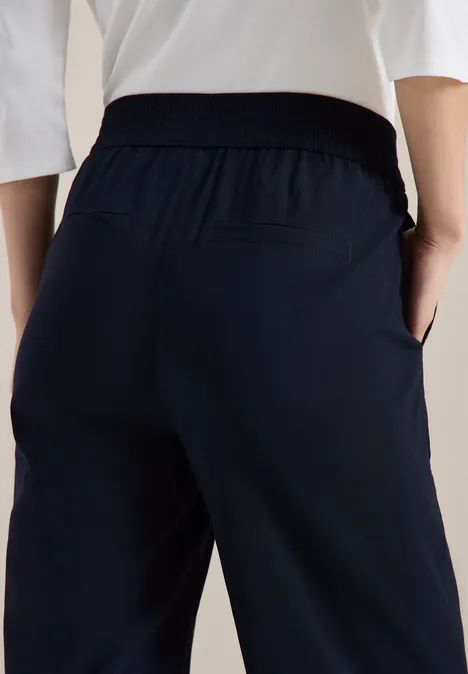 High Waist Wide Leg Pantalon Loose Fit universal blue High Waist Wide Leg Pantalon Loose Fit universal blue