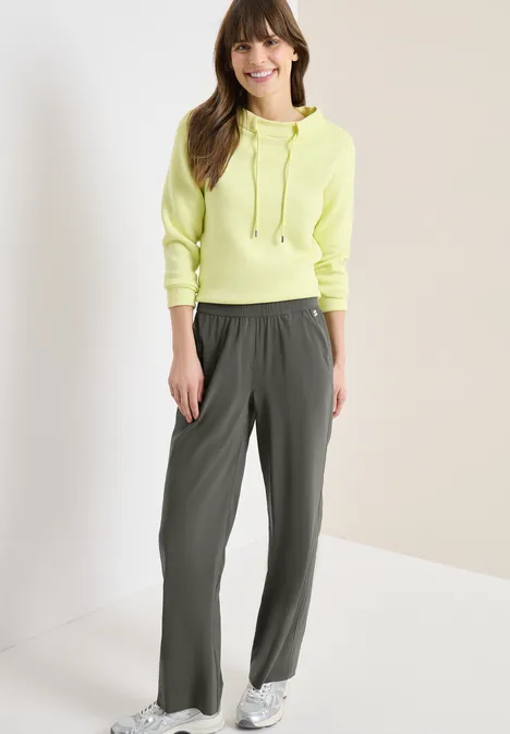 High Waist Wide Leg Pantalon Loose Fit clear khaki High Waist Wide Leg Pantalon Loose Fit clear khaki