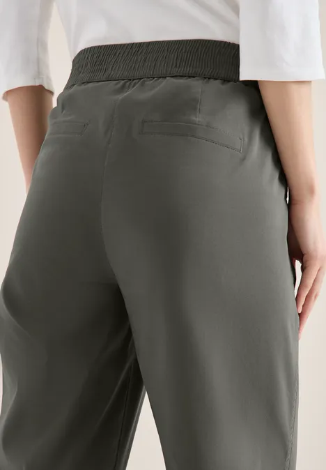 High Waist Wide Leg Pantalon Loose Fit clear khaki High Waist Wide Leg Pantalon Loose Fit clear khaki