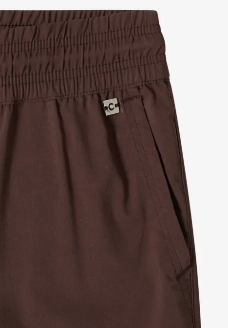 Leichte Hose im Casual Fit mit Stretch brown cacao Leichte Hose im Casual Fit mit Stretch brown cacao