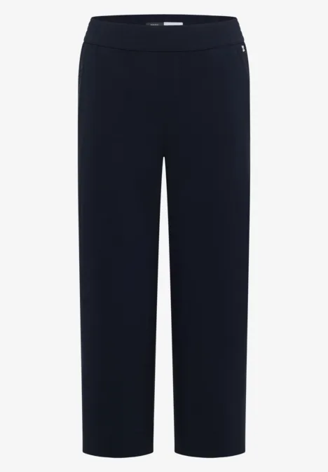 High Waist Wide Leg Hose im Loose Fit universal blue