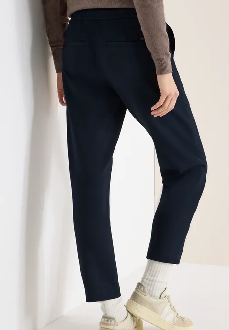 Broek met smalle pijpen universal blue