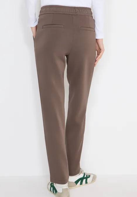 Slim Legs pantalon urban taupe