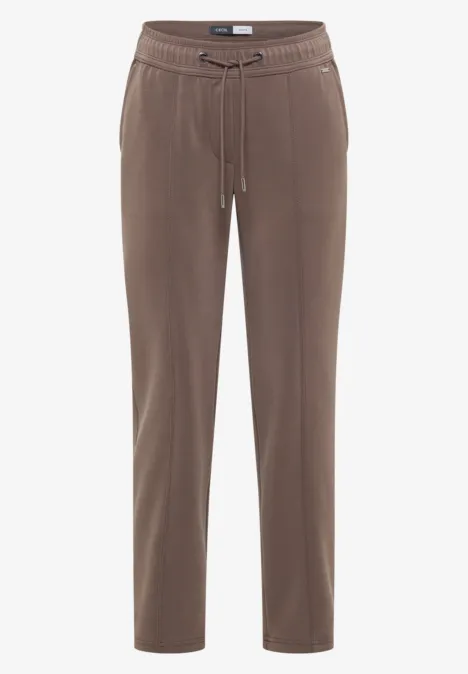 Slim Legs pantalon urban taupe