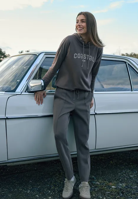 Slim Legs pantalon urban taupe