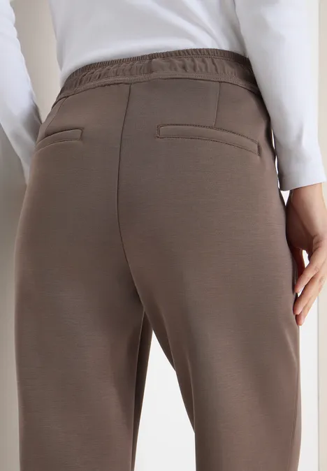 Slim Legs pantalon urban taupe