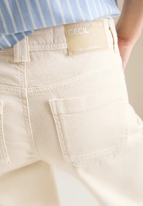 Wide Leg Jeans pearl beige Wide Leg Jeans pearl beige