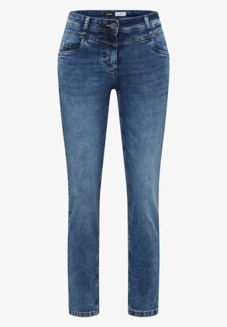 Straight Legs jeans mid blue wash Straight Legs jeans mid blue wash