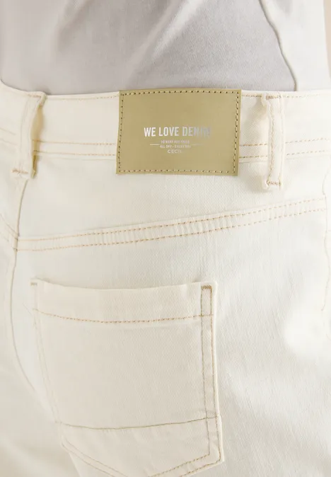 Patch Pocket Jeans pearl beige Patch Pocket Jeans pearl beige