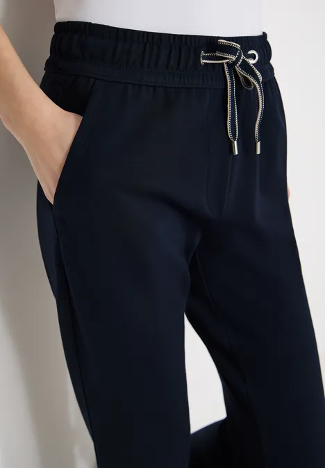 Hose in Unifarbe universal blue