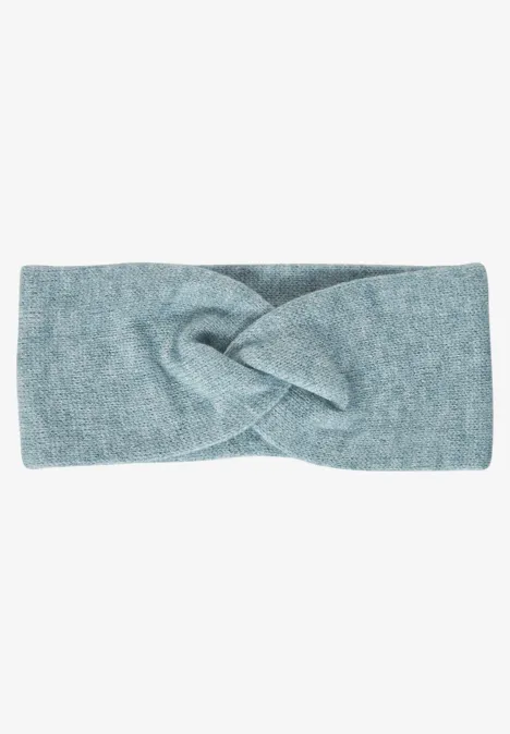 Bandeau avec nœud décoratif adriatic blue melange