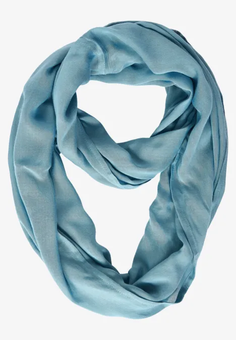 Snood de couleur unie adriatic blue