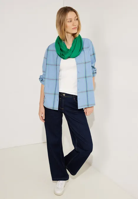 Loopschal in Unifarbe easy green