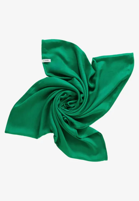 Loopschal in Unifarbe easy green