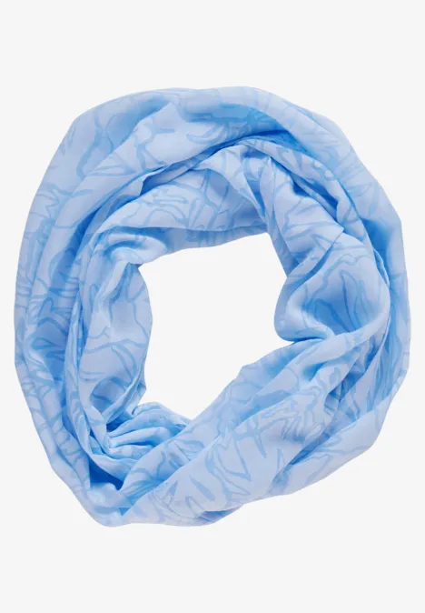 Loop avec imprimé dévoré soda blue