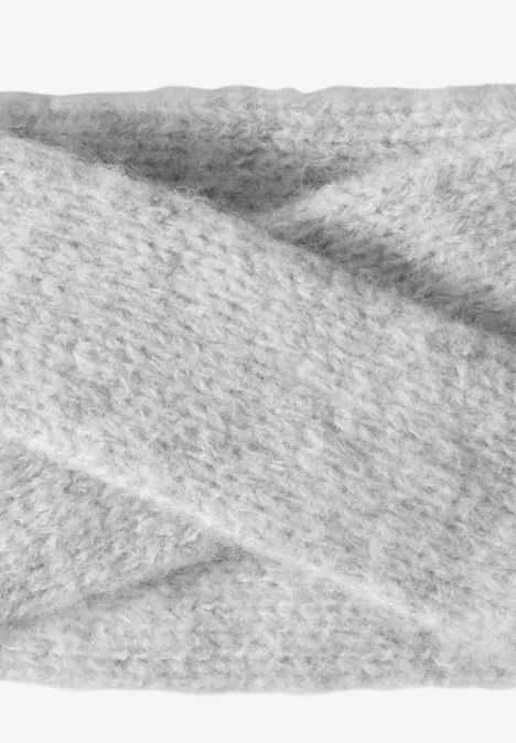Stirnband im Melange-Look smooth silver melange