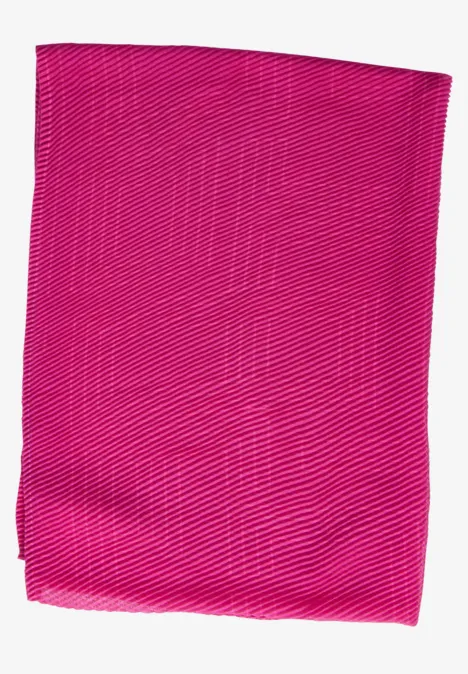 Bedrukte sjaal jewel pink