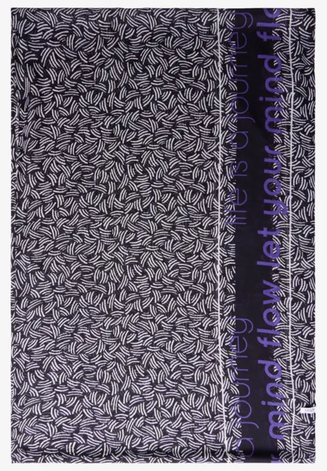 Bedruckter Loop Schal deep charcoal grey