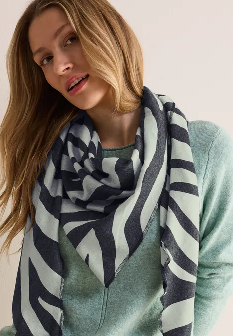 Kuscheliges Dreieckstuch dark navy blue
