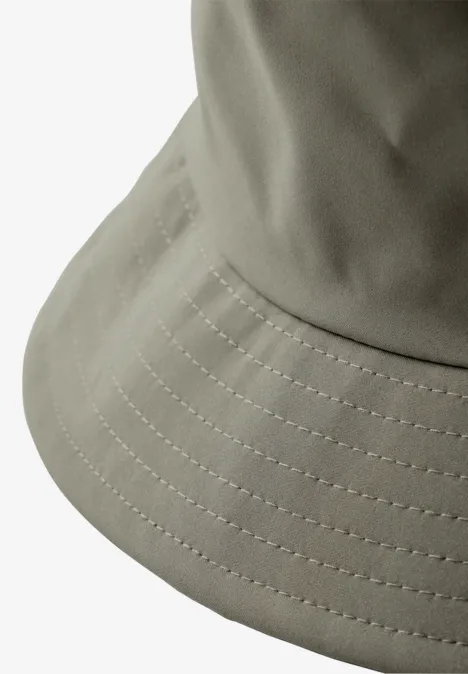 Bucket Hat avec effet smooth khaki