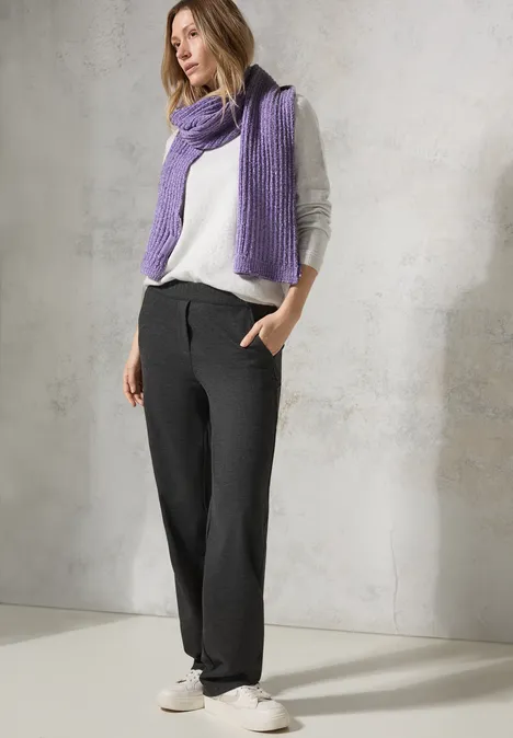 Chenille Schal gentle lilac