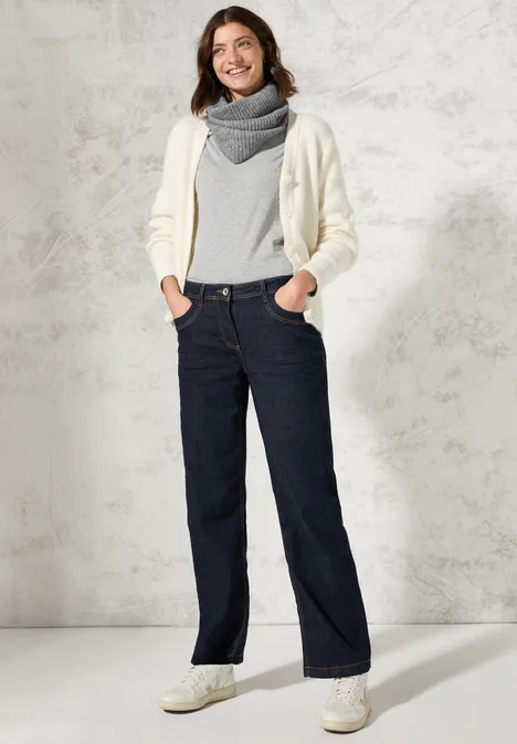 Strick-Loop mineral grey melange