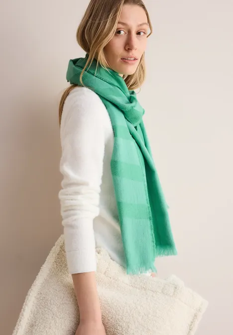 Foulard à motifs aventurine green