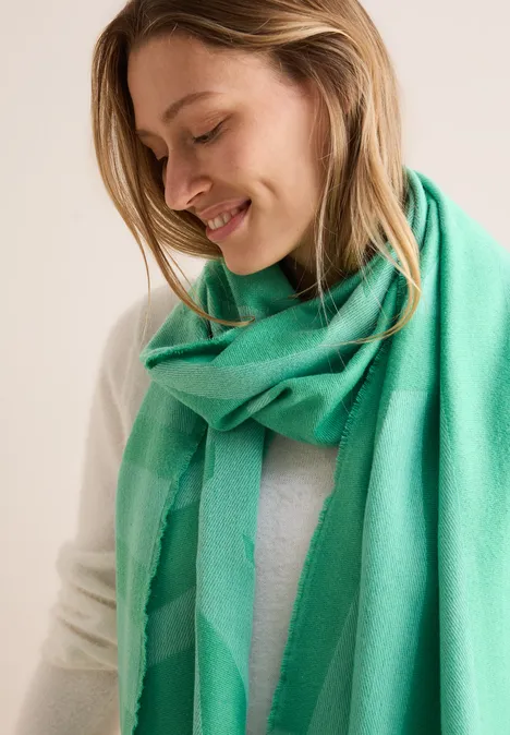 Foulard à motifs aventurine green
