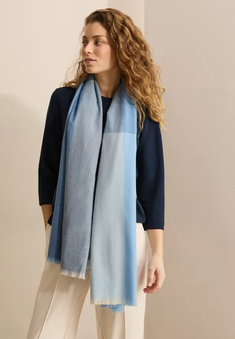 Écharpe douillette fresh light blue