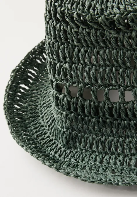 Chapeau de paille dark balmy khaki