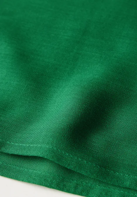 Écharpe loop en couleur unie garden green