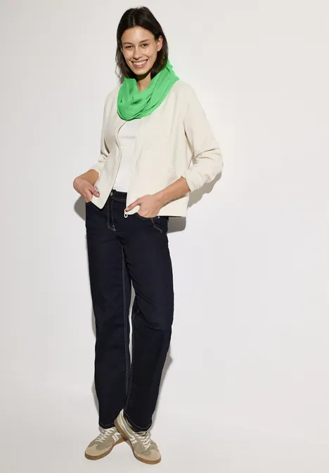 Écharpe loop en couleur unie iced neon green