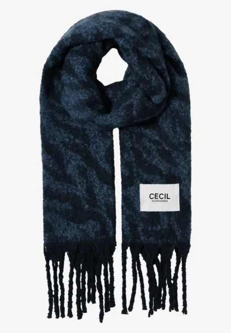 Kuscheliger Schal dark navy blue
