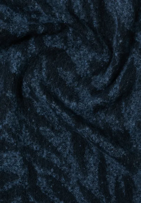 Kuscheliger Schal dark navy blue