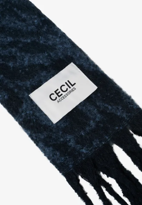 Kuscheliger Schal dark navy blue