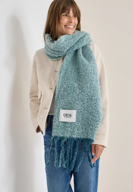Kuscheliger Schal moonstone blue