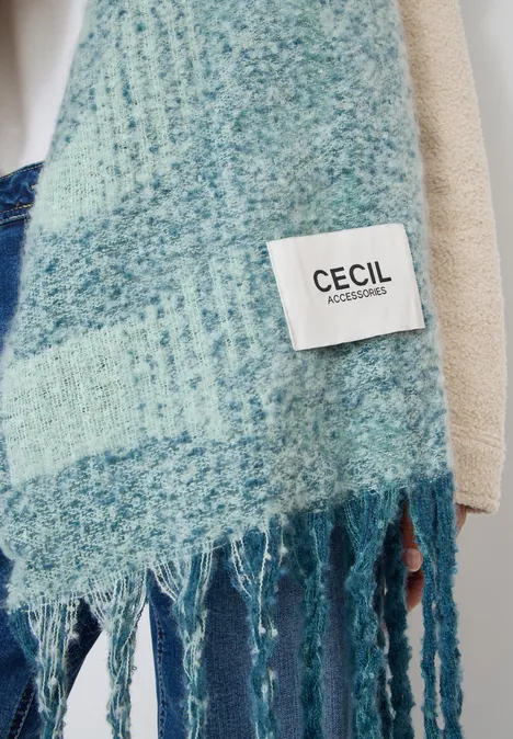 Kuscheliger Schal moonstone blue
